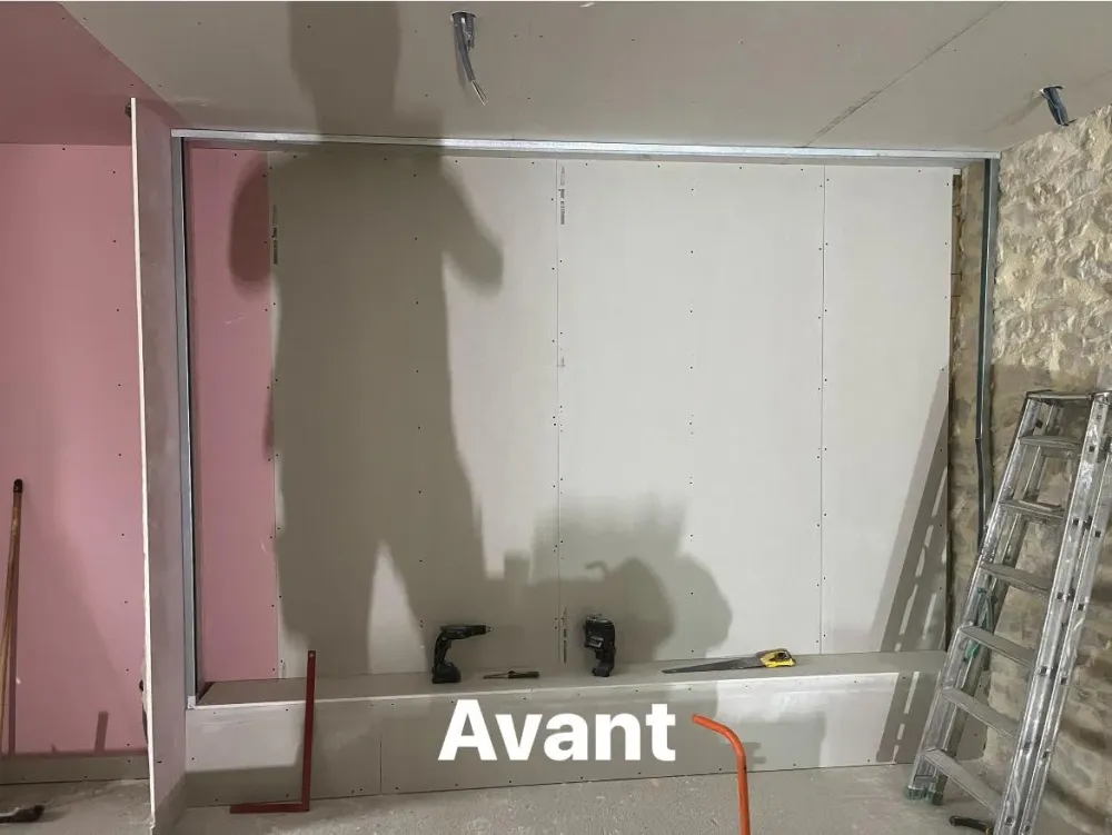 plaquiste particuliers avant